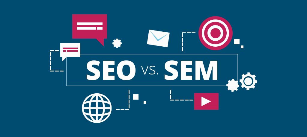 Difference between SEO and SEM