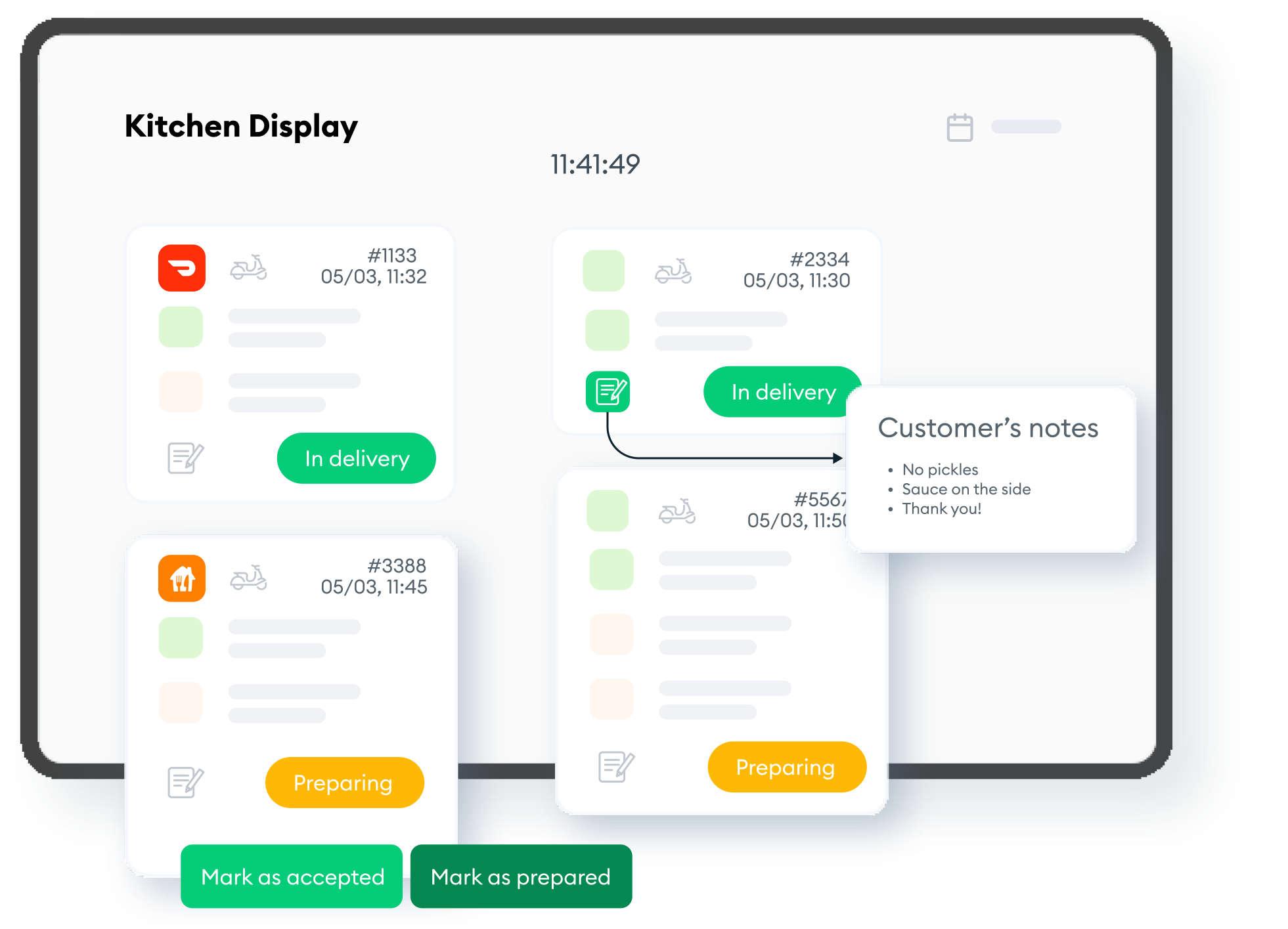 Kitchen Display System